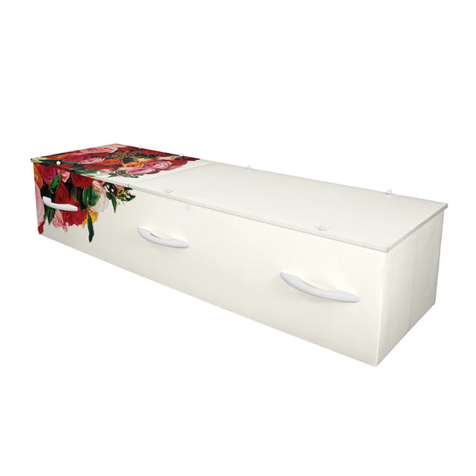 Harmonious Rose Cremation Container